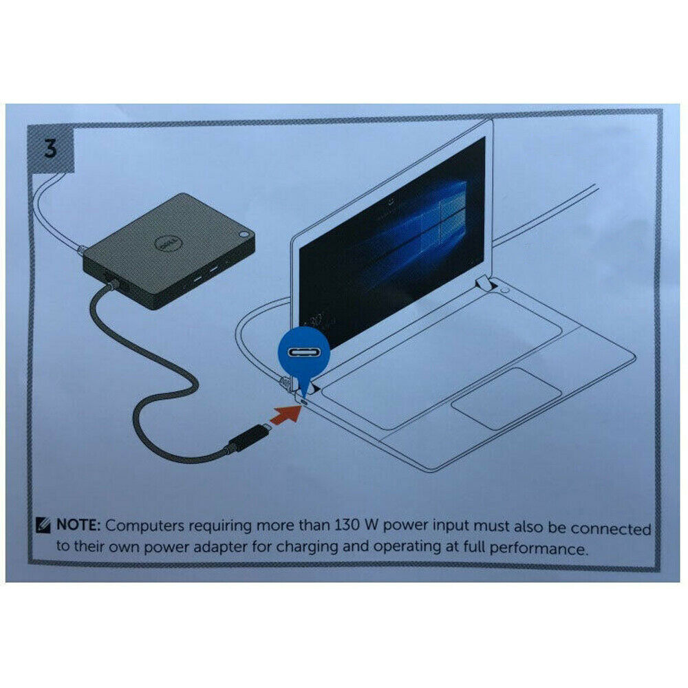 thumbnail image 2 of Grab A 120cm USB-C Cable That Actually Works With Your Dell WD15 Docking Station! 2 of 4